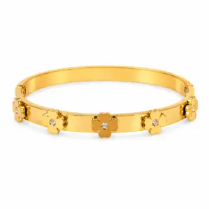 Golden Blossom Luxe Bangle