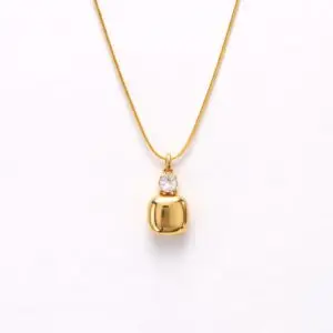 Minimal Gold Charm Necklace